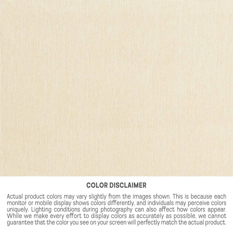 Cambridge Casual Logan Teak Patio Sofa with Sunbrella Cushion