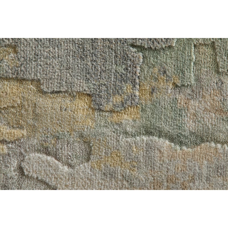 Grand Bazaar Hartman Machine Made Abstract Modern Area Rug