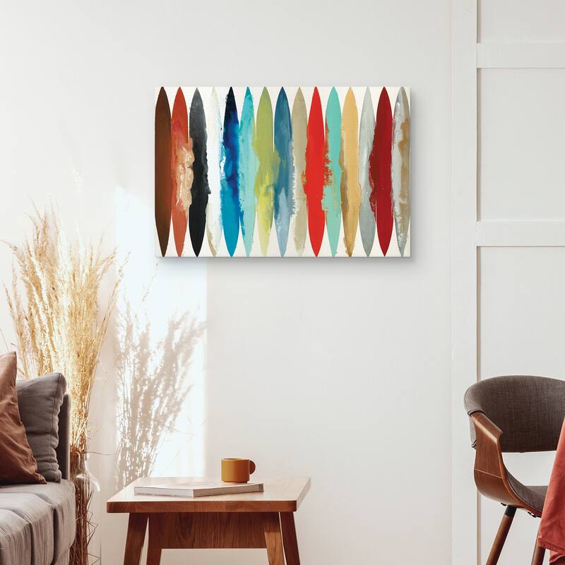 Flowing Motion I by Randy Hibberd Canvas Art Print