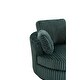 preview thumbnail 31 of 61, Oversized 360 Degreed Swivel Accent Chair Modern Soft Plush Corduroy Round Barrel Chair for Living Room Bedroom with Pillows