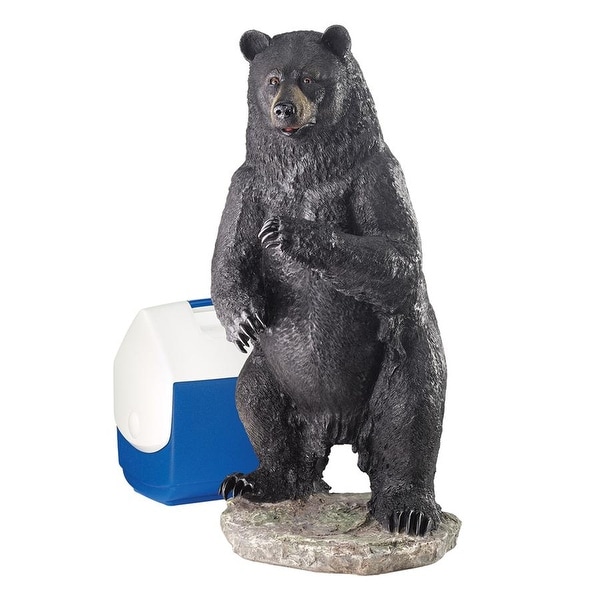 Design Toscano Fishing for Trouble Bear Statue: Large