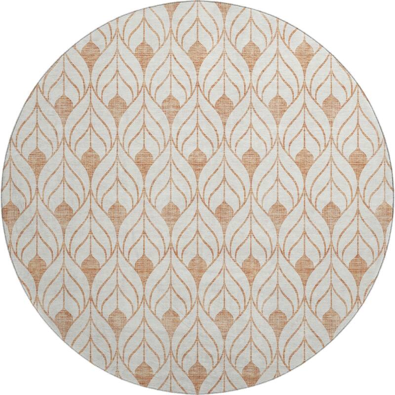 Premium Washable Super Soft Modern Teardrop Mayfield Rug