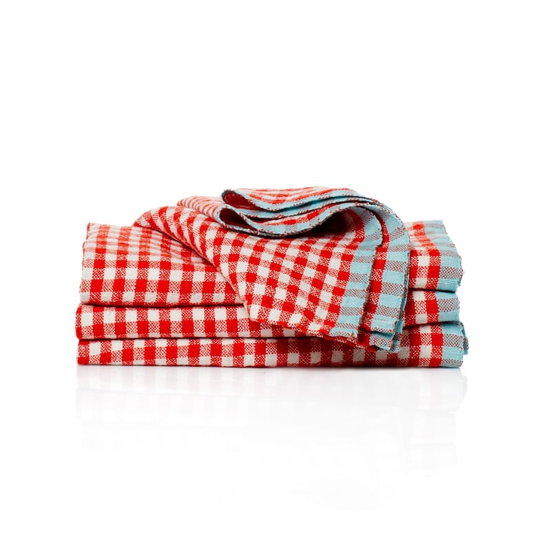 Caravan Gingham Napkins - Set of 4
