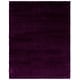 preview thumbnail 94 of 184, SAFAVIEH Santa Monica Shag Einara 2-inch Thick Area Rug 6'7" x 9'6" - Purple - Rectangle