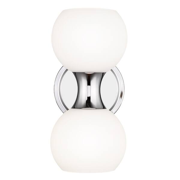 slide 2 of 8, Artemis by Z-Lite 2 Light Wall Sconce in Chrome