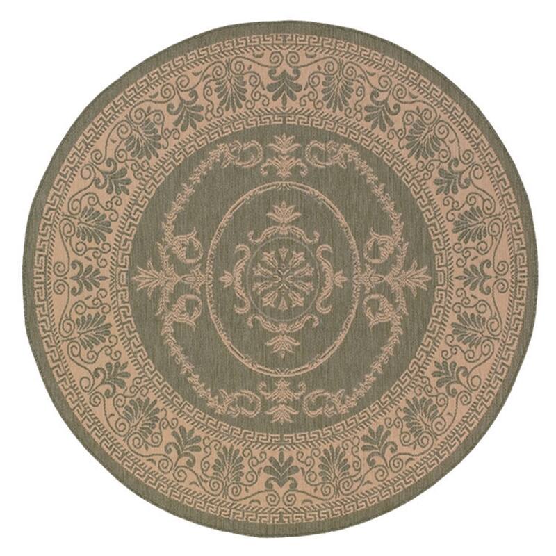 Pergola Emblem Indoor/ Outdoor Area Rug