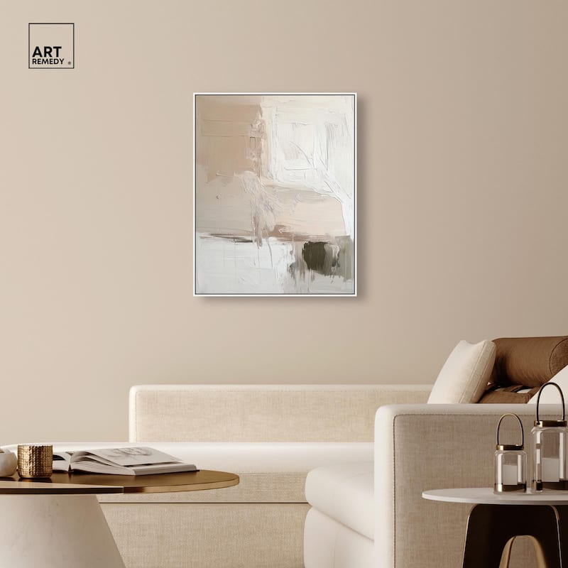 Gentle Strokes of Nature I Canvas by Art Remedy