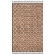 preview thumbnail 56 of 84, SAFAVIEH Handmade Cape Cod Zinca Coastal Jute Tassel Rug 3' x 5' - Charcoal/Natural - Rectangle