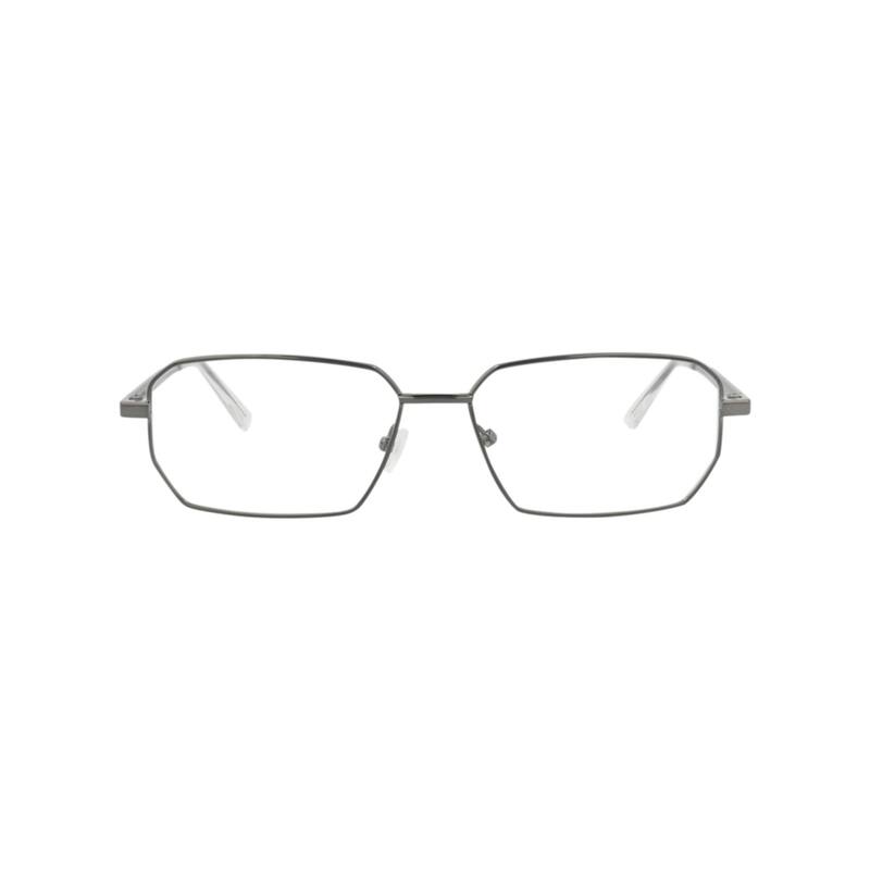 Bottega Veneta Square-Frame Metal Optical Frames