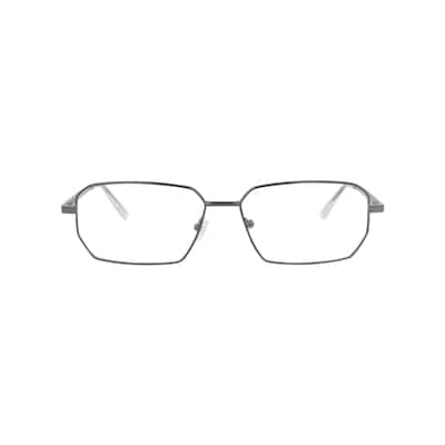 Bottega Veneta Square-Frame Metal Optical Frames