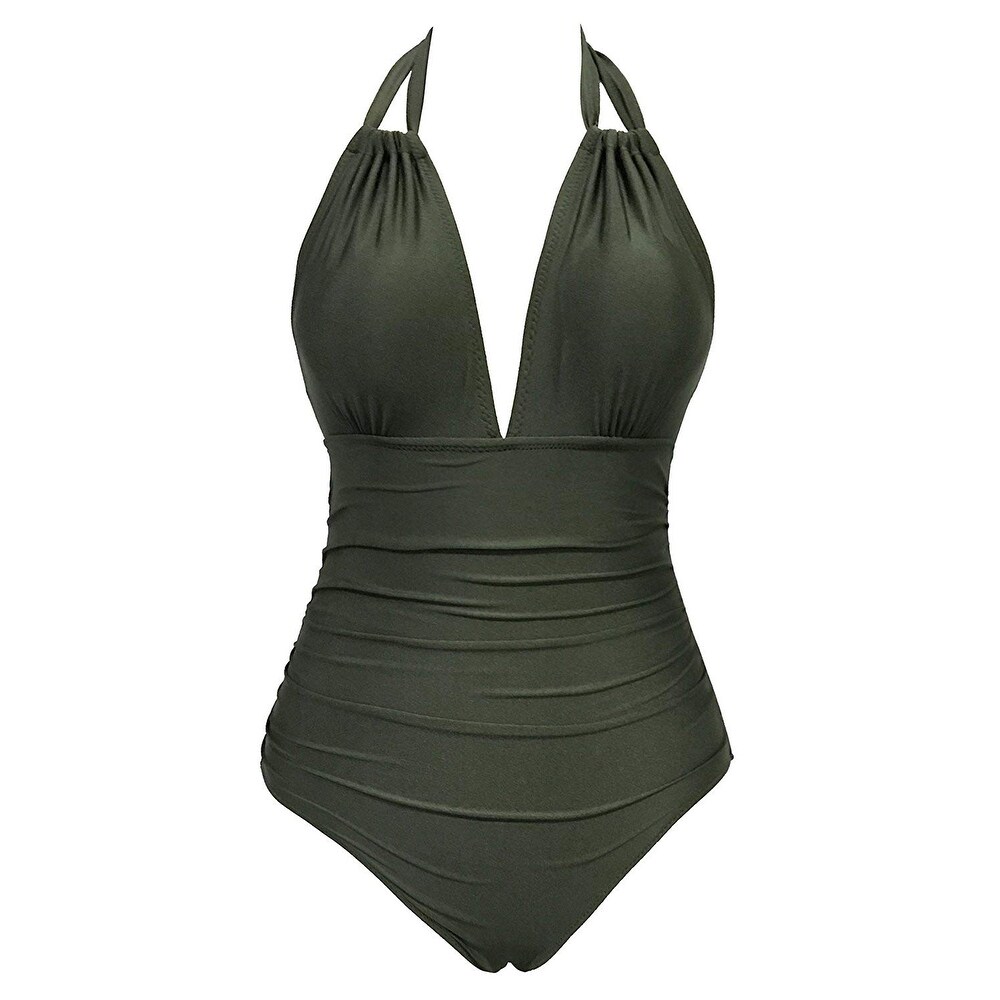 cupshe halter one piece