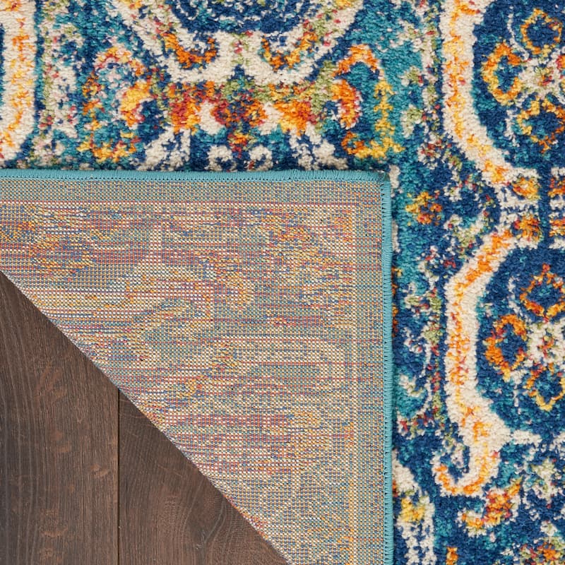 Nourison Allur Colorful Boho Tribal Medallion Area Rug