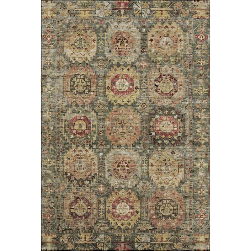 Premium Washable Super Soft Traditional Global Mayfield Rug