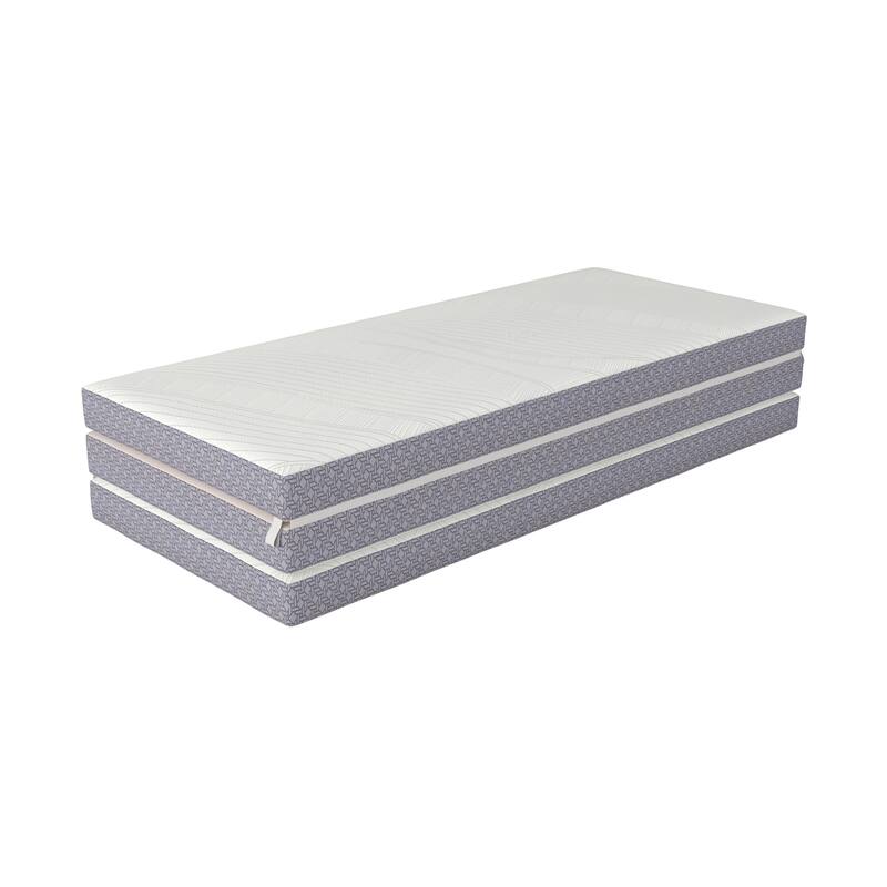 AFI, CoolSoft Memory Foam Folding Mattress - White