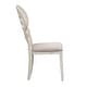 preview thumbnail 5 of 6, Farmhouse Reimagined Antique White Splat Back Side Chair (Set of 2)