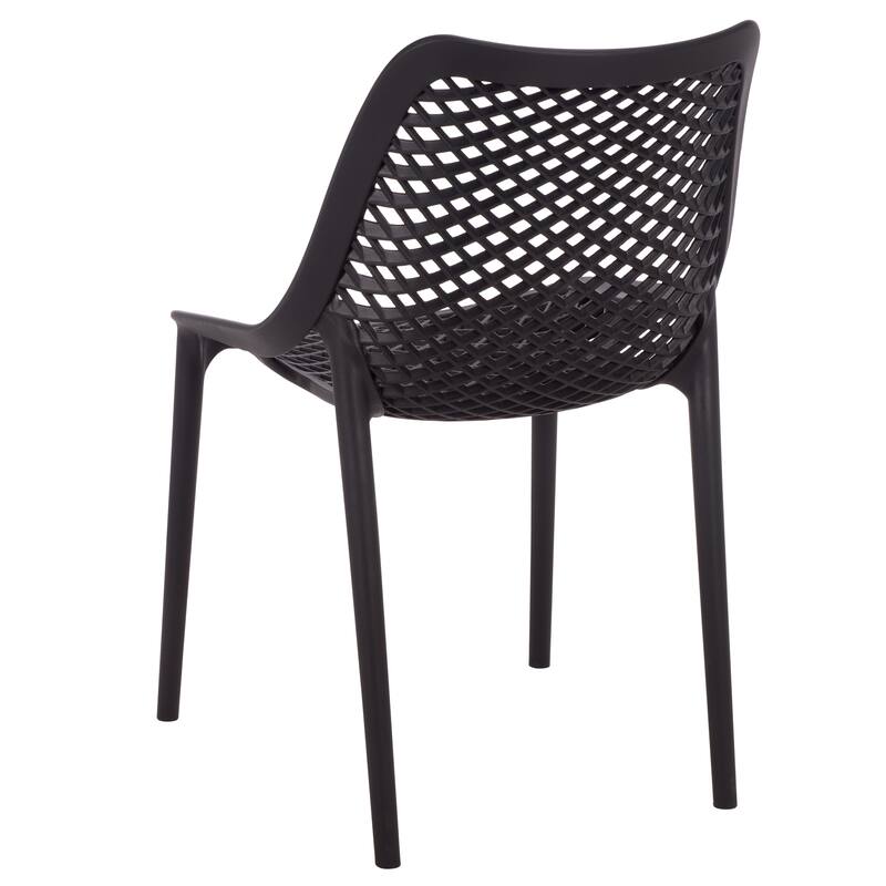 SAFAVIEH Outdoor Living Leila Dining Chair (Set of 2) - 20"W x 24"D x 32"H