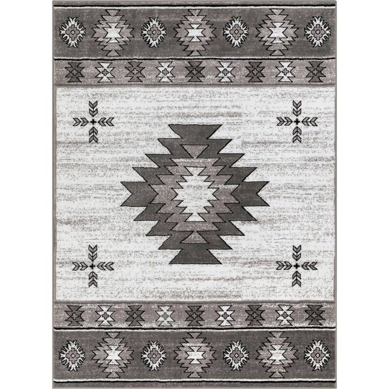 Well Woven Dulcet Rodrigo Southwestern Medallion Area Rug