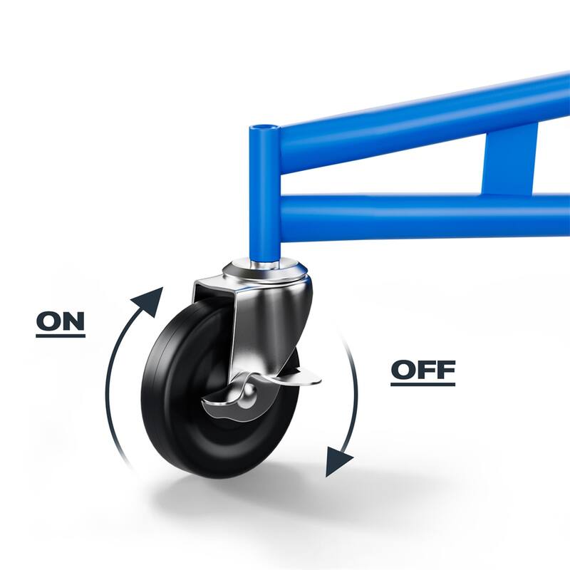 16ft Lift Drywall Panel Hoist Jack for Ceiling - Blue