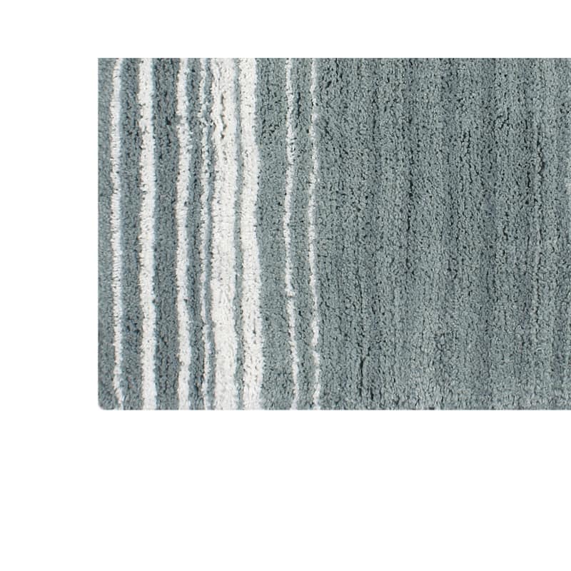 Gradiation Collection Absorbent Cotton Machine Washable Bath Rug