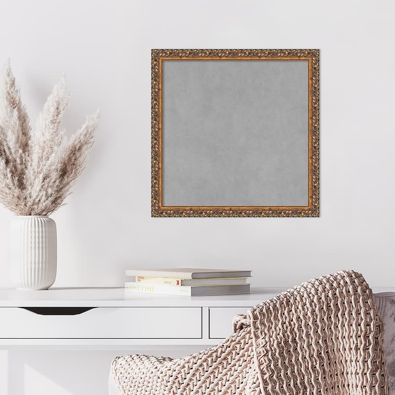 Amanti Art Antique Bronze Framed Magnetic Board