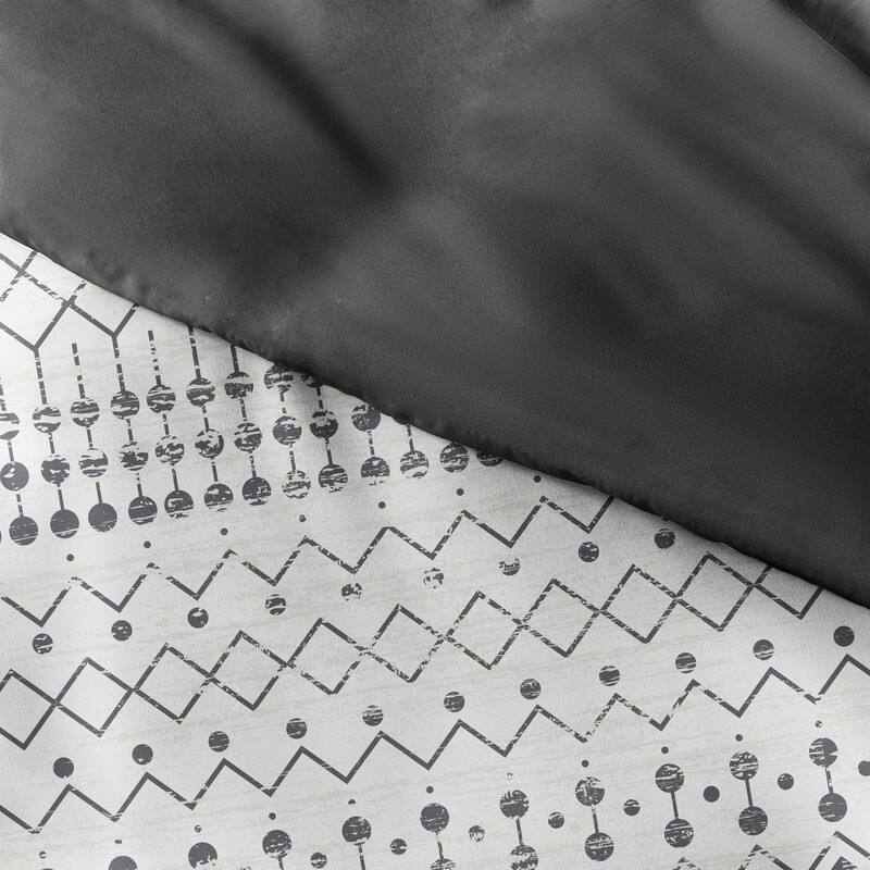 Becky Cameron Etched Gate Oversized 3 Piece Reversible Duvet Cover Set