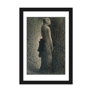 Artery8 Fine Art Grußkarte 'Georges Seurat - The Black Bow' - 17,5x12,5 Cm, 280 G/m², Mit Umschlag, Innen Blanko