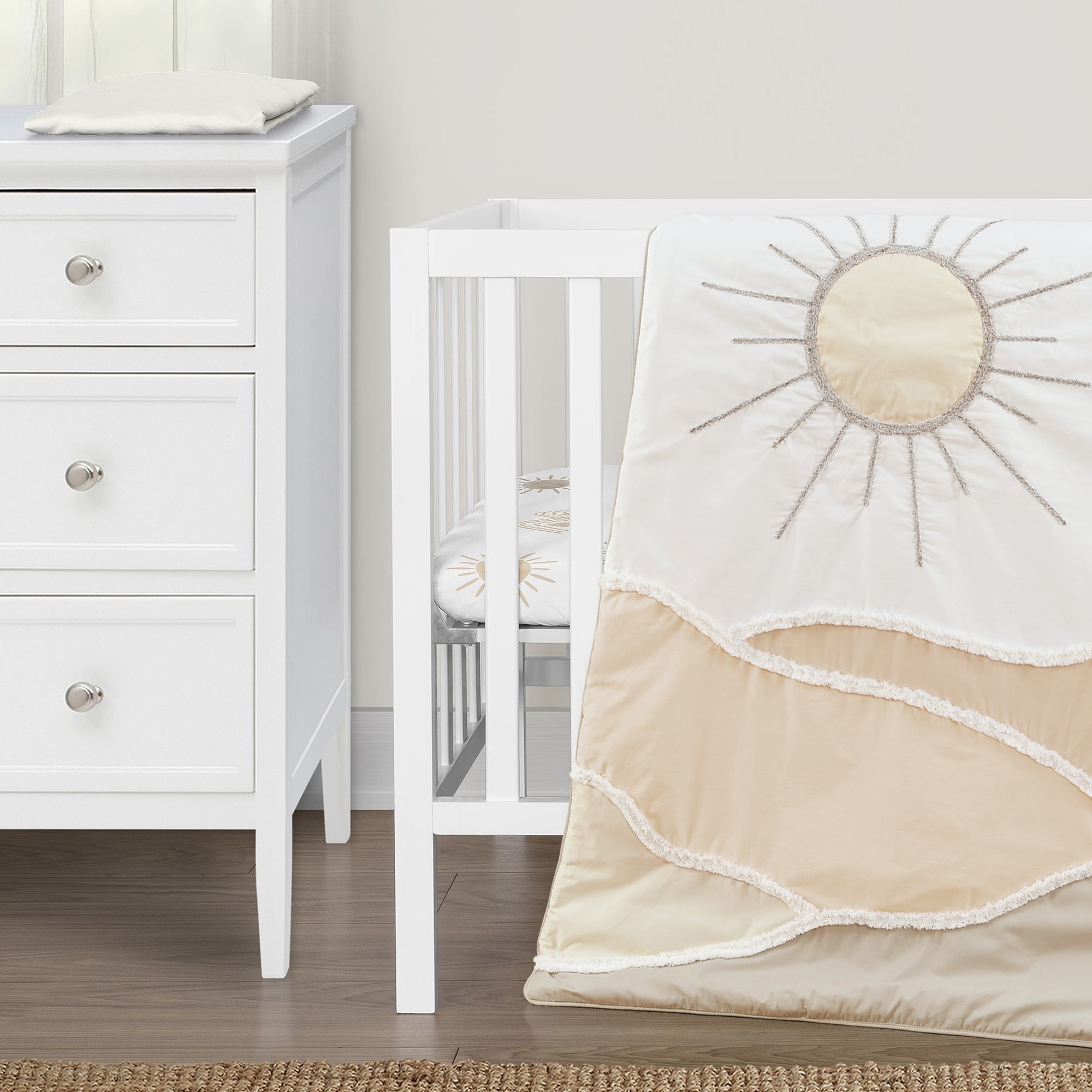 Sweet Jojo Designs Boho Desert Sun Taupe Boy Girl Gender Neutral