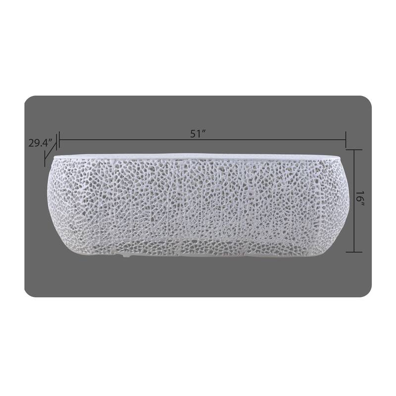 CT3601-50 Modern & Contemporary Coffee Table Made with Aluminum Casted