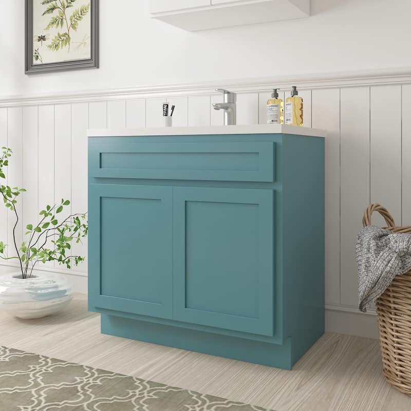 Vanity Art 39 Inch Single Sink Bathroom Vanity Cabinet