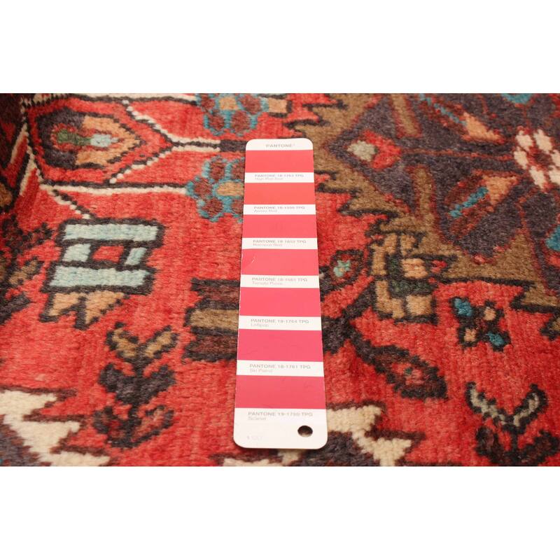 ECARPETGALLERY Hand-knotted Anadol Red Wool Rug - 3'3 x 9'6