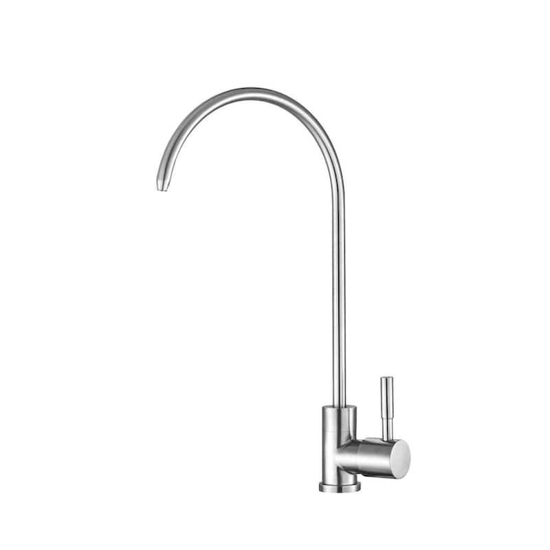 Kitchen Water Filter Faucet Stainless Steel Brushed Nickel Drinking Water Faucet