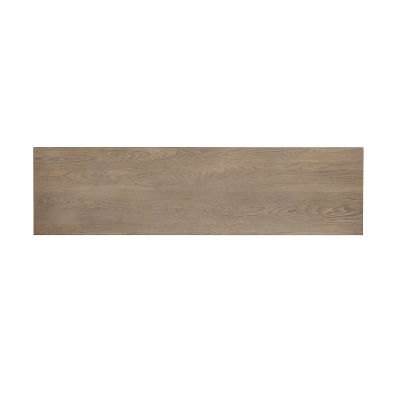 Entryway Console Table, Solid Geometry Accent Sofa Table Behind