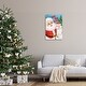 preview thumbnail 2 of 5, Stupell Santa's Naughty Nice List Canvas Wall Art Design By Mollie B.