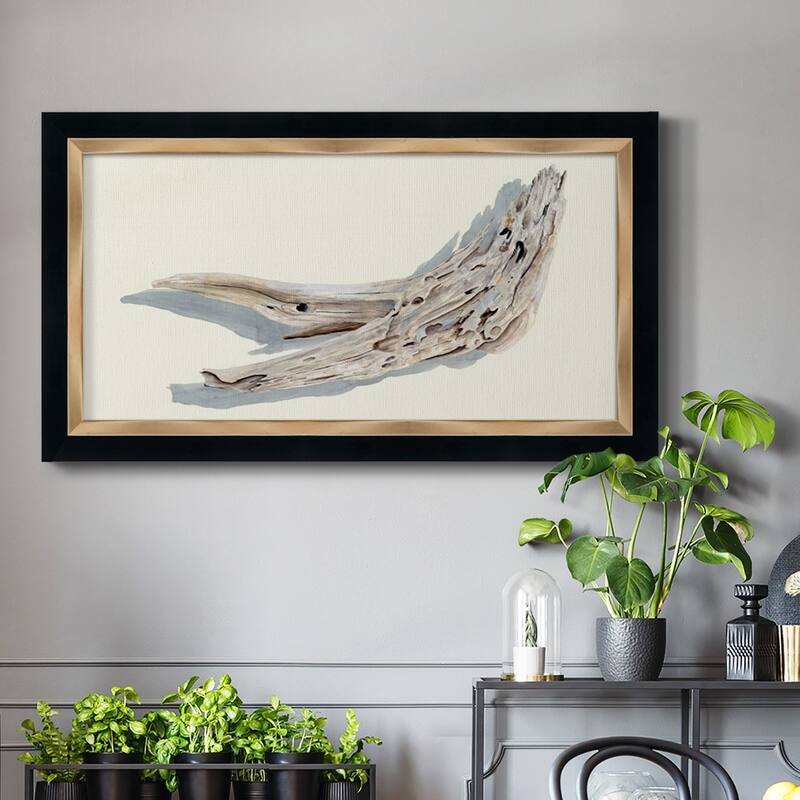Driftwood Study III Premium Framed Canvas- Ready to Hang