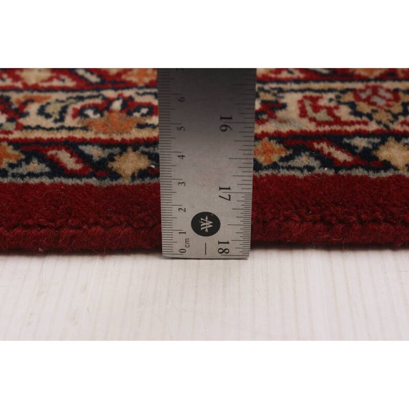 ECARPETGALLERY Hand-knotted Bijar Red Wool Rug - 6'6 x 7'11