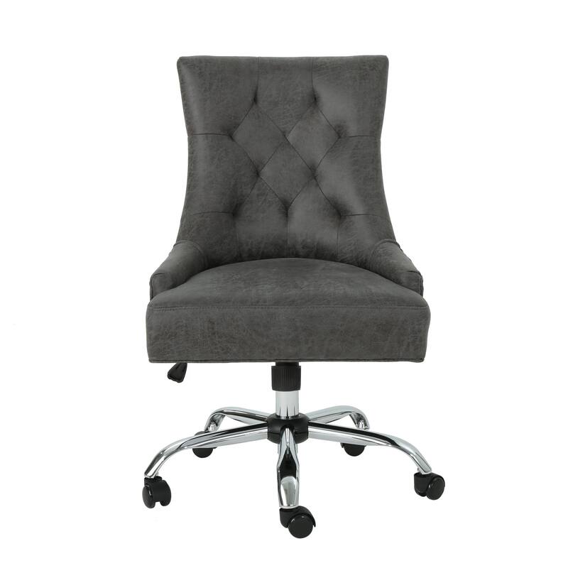 Americo Contemporary Tufted Office Chair by Christopher Knight Home