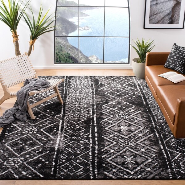 SAFAVIEH Adirondack Maisie Moroccan Boho Distressed Rug. Opens flyout.