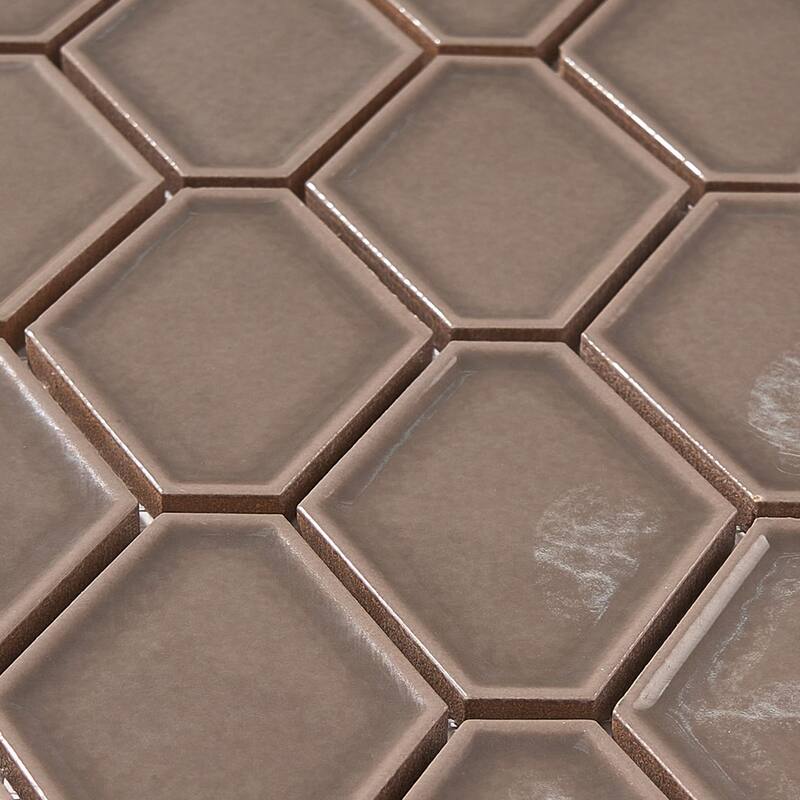Century Clipped Diamond Porcelain Mosaic Tile