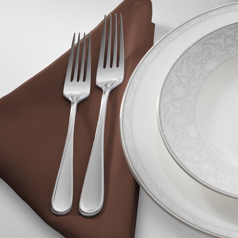 12 Pack 20 Inch Polyester Cloth Dinner Napkins for Party Restaurant