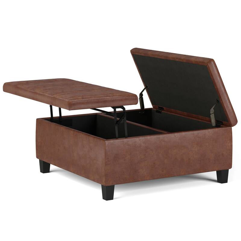 Coffee Table Storage Ottoman