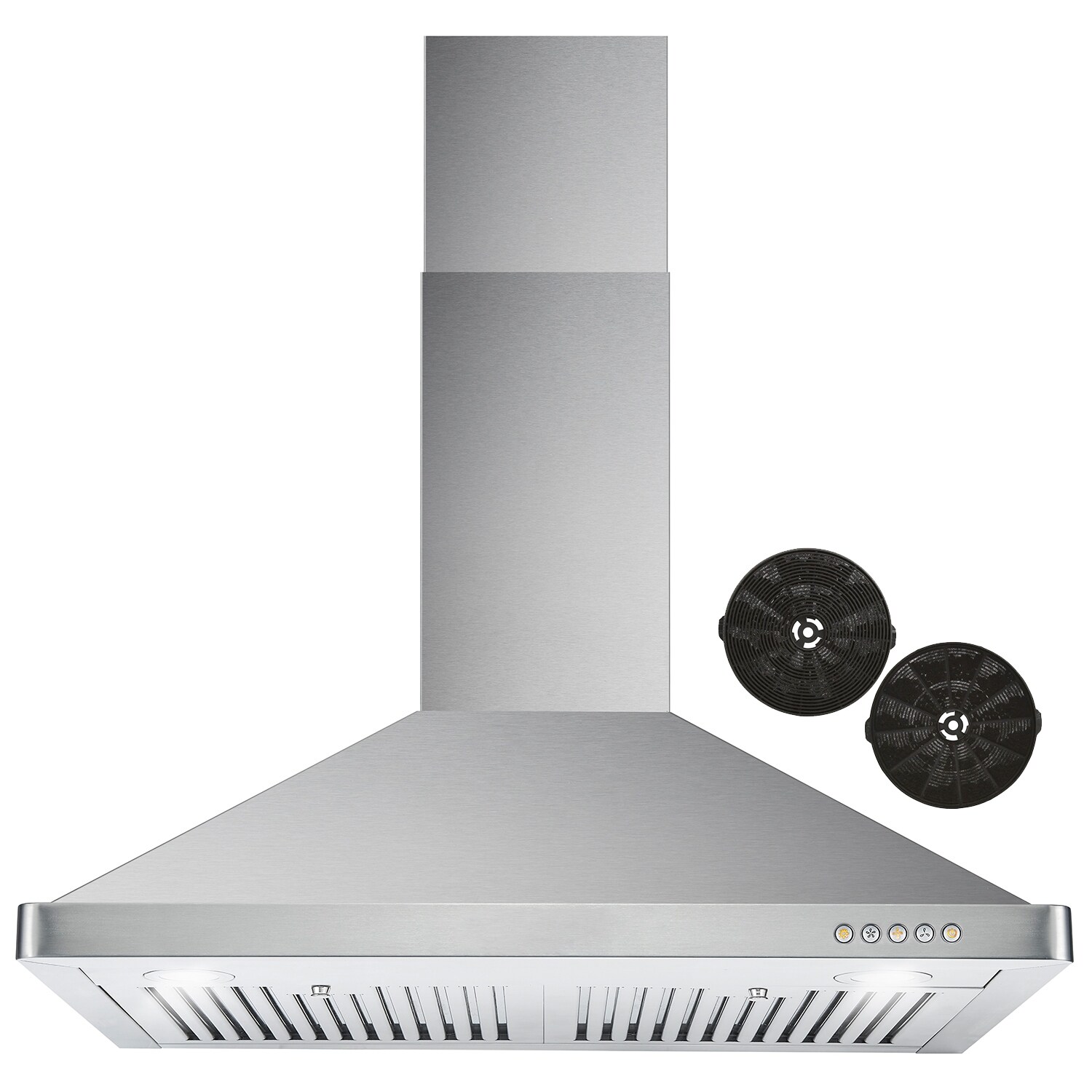 broan ductless range hood stainless steel