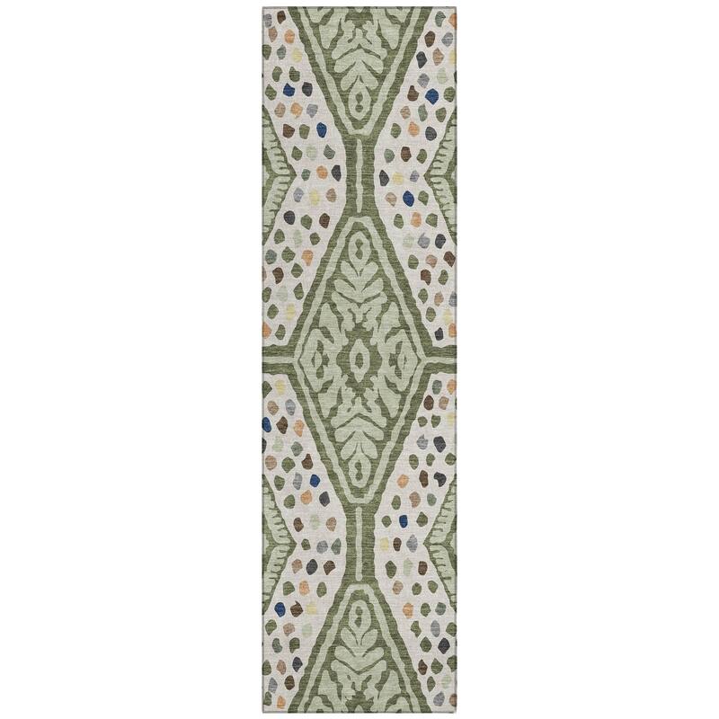 Machine Washable Indoor/ Outdoor Global Nipsey Chantille Rug