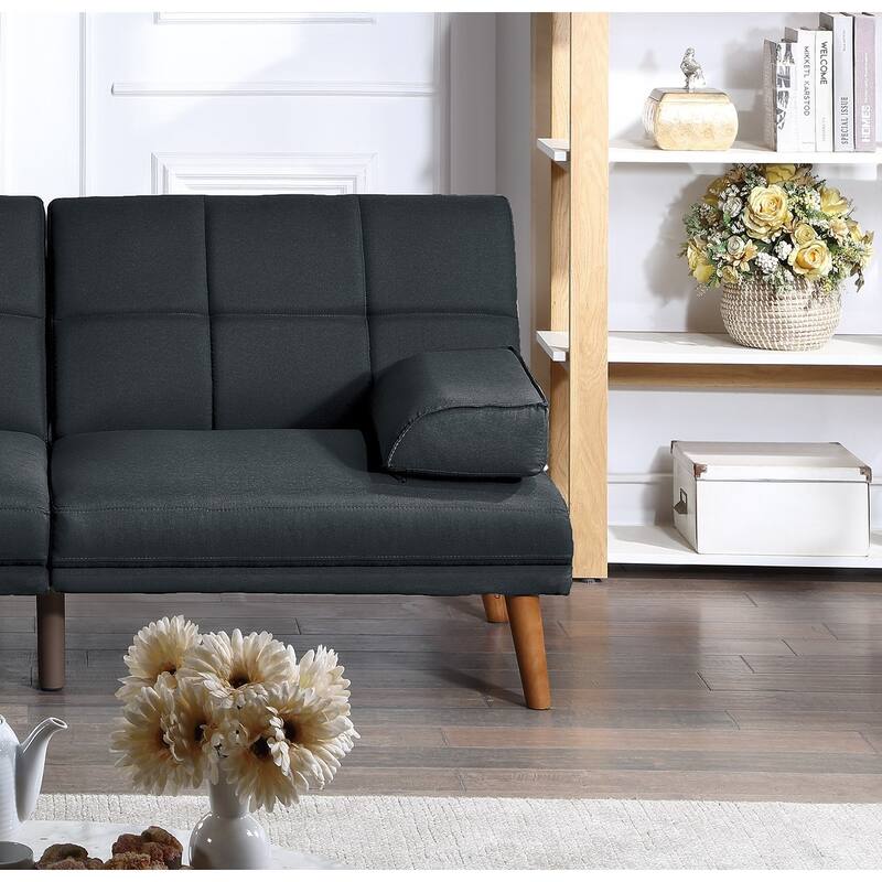 Contemporary Tufted Sofa Bed - Multi-Functional Adjustable Furniture