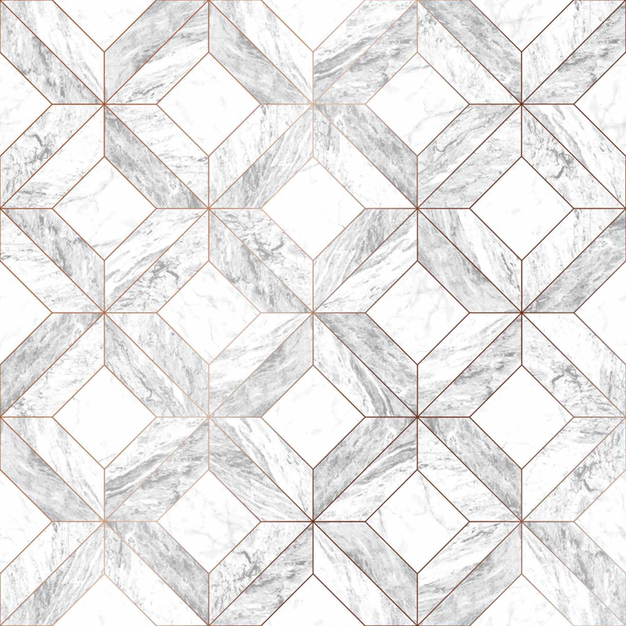 Shop Graham And Brown 103856 Geometric Lattice Marble Non Pasted