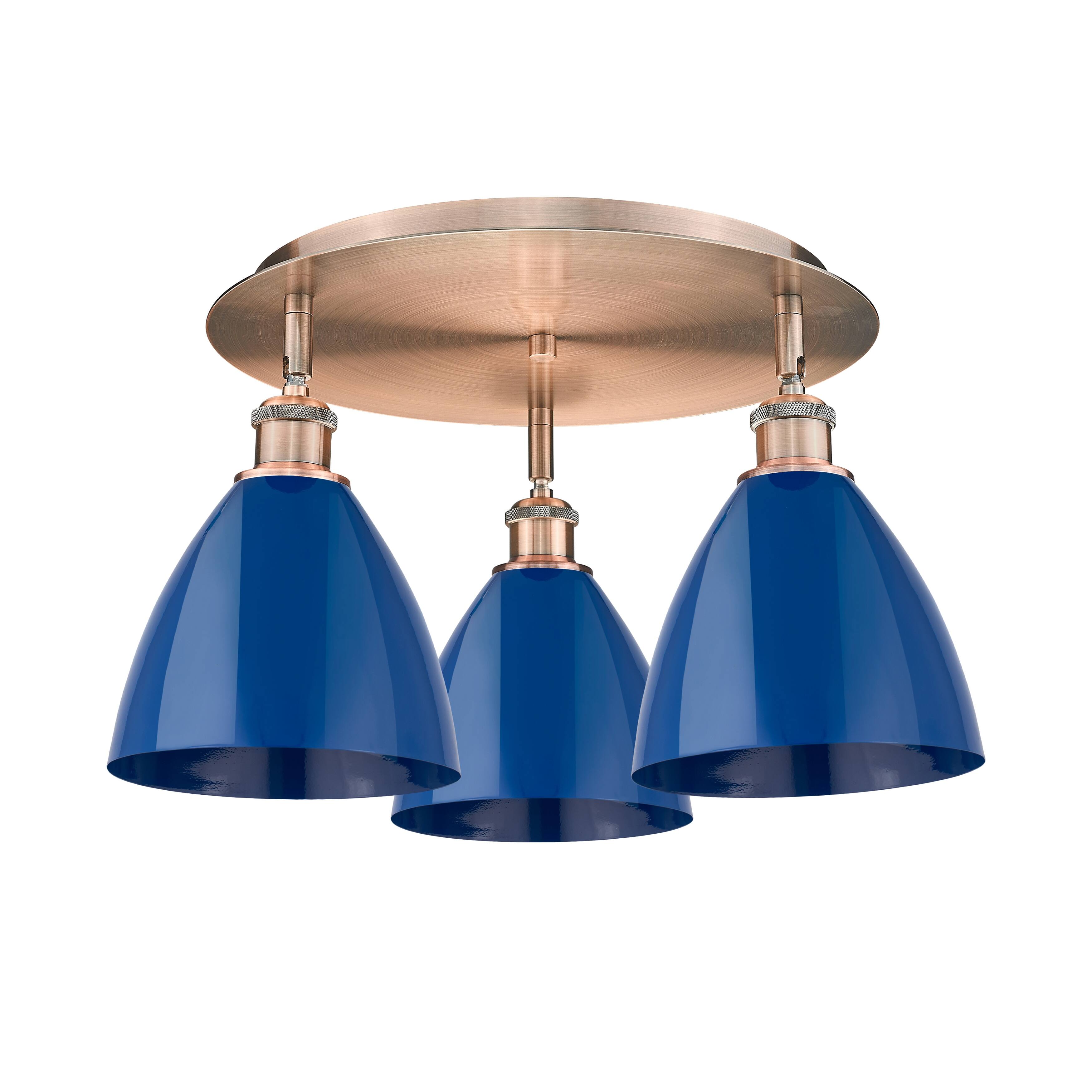Option Blue / Antique Copper
