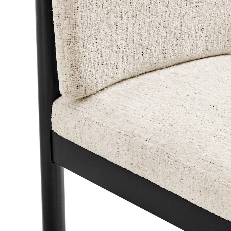 NPD Furniture Melvin Fabric Dining Side Chair (Set of 2)