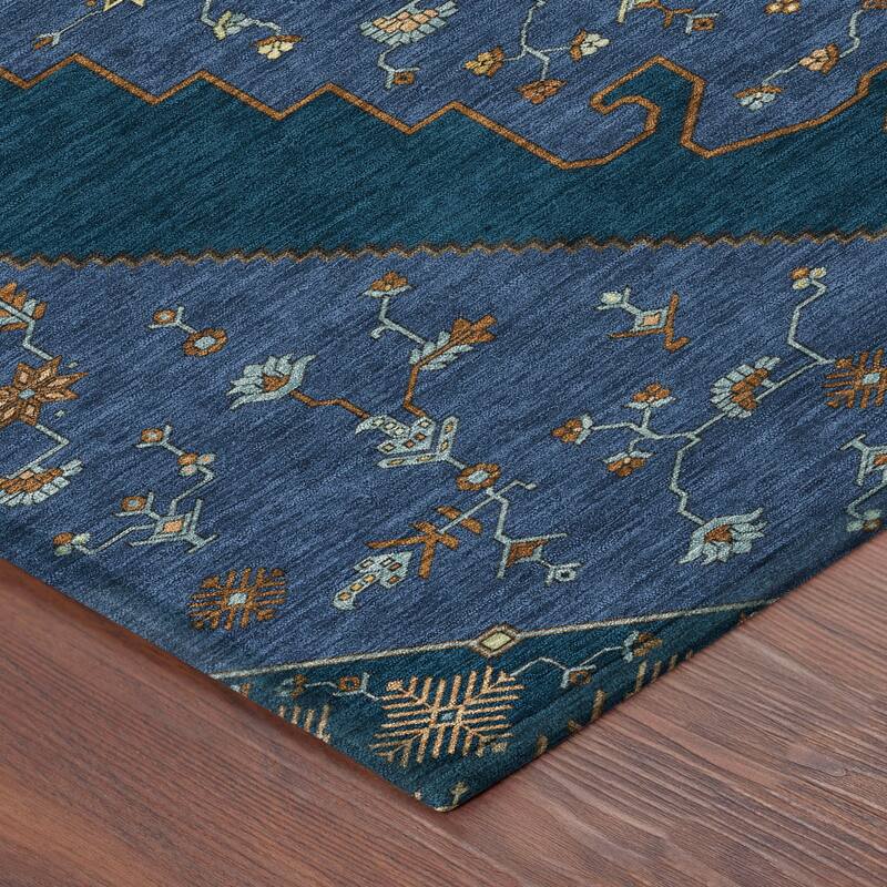 Machine Washable Indoor/ Outdoor Global Marrakesh Chantille Rug