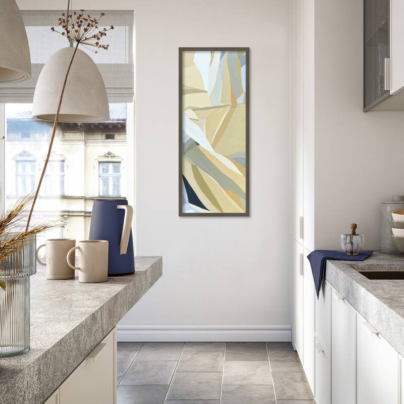 Amanti Art Framed Fabric Pinboard Phase 1 by Erika Gehringer Printed Bulletin Board - Board Size 16 x 40