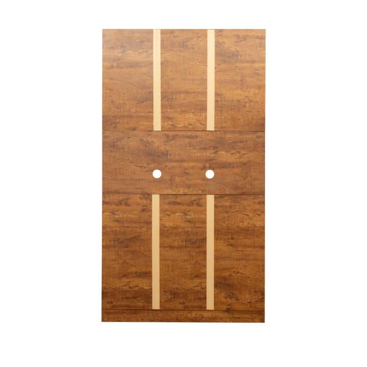 Modern Tall Cabinet with 6 Doors, 1 Open Shelf and 1 Drawer for Bedroom, Kitchen