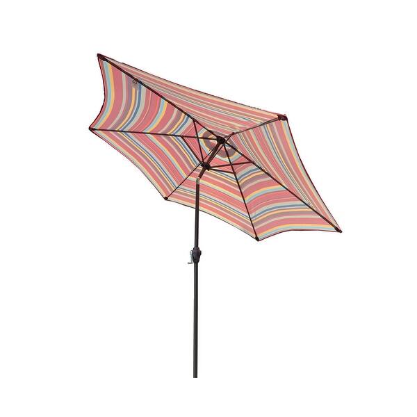damask patio umbrella Pillow Perfect Outdoor New Damask Marine 9-foot Patio Market Umbrella - Bed  Bath & Beyond